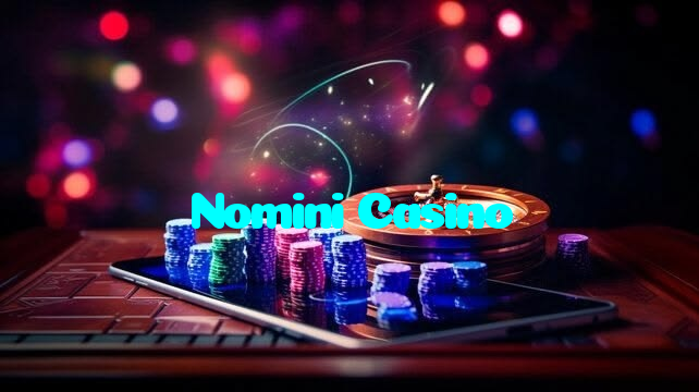 Nomini Casino casino presented on mobile device in Pakistan with slots and live games